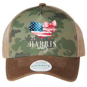 Madam President Kamala Harris 2024 Coquette Clothes Tim Walz Legacy Tie Dye Trucker Hat