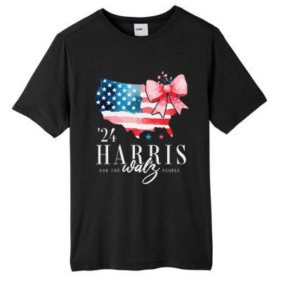 Madam President Kamala Harris 2024 Coquette Clothes Tim Walz Tall Fusion ChromaSoft Performance T-Shirt