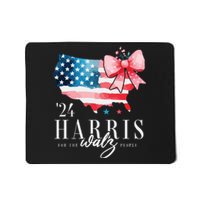 Madam President Kamala Harris 2024 Coquette Clothes Tim Walz Mousepad