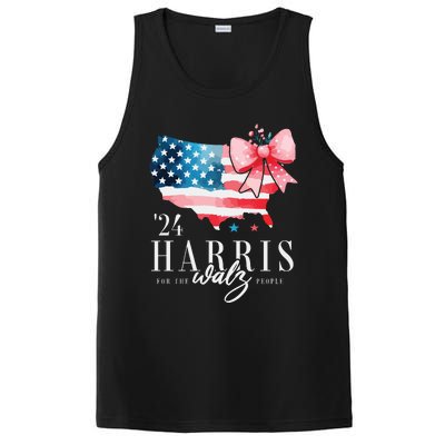 Madam President Kamala Harris 2024 Coquette Clothes Tim Walz PosiCharge Competitor Tank