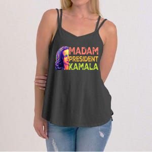 Madam President Kamala Harris 2024 Women's Strappy Tank