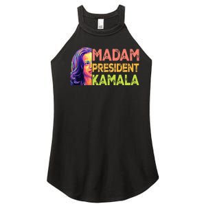 Madam President Kamala Harris 2024 Women's Perfect Tri Rocker Tank