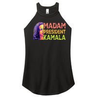 Madam President Kamala Harris 2024 Women's Perfect Tri Rocker Tank