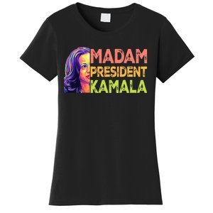 Madam President Kamala Harris 2024 Women's T-Shirt