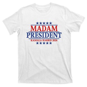 Madam President Kamala Harris 2024 Vote Democrat Beat Trump T-Shirt