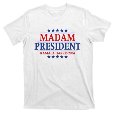 Madam President Kamala Harris 2024 Vote Democrat Beat Trump T-Shirt