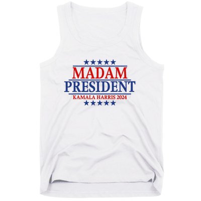 Madam President Kamala Harris 2024 Vote Democrat Beat Trump Tank Top