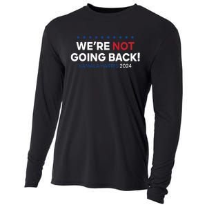 Madam President Kamala Harris Were Not Going Back 2024 Cooling Performance Long Sleeve Crew