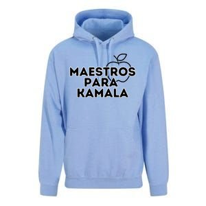 Maestros Para Kamala Harris Spanish Teacher Democratic Gift Unisex Surf Hoodie