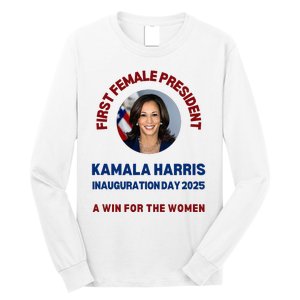 Madam President Kamala Harris 2024 Inauguration Day Souvenir Long Sleeve Shirt