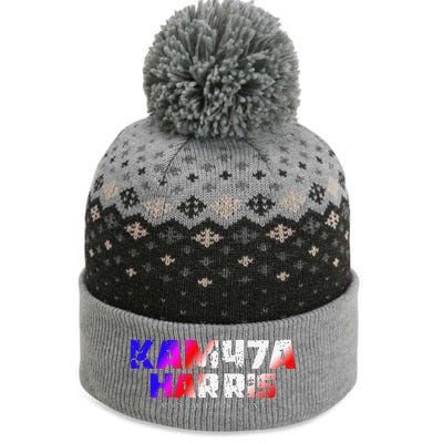 Madam President Kamala Harris Kam47a The Baniff Cuffed Pom Beanie