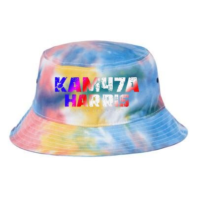 Madam President Kamala Harris Kam47a Tie Dye Newport Bucket Hat