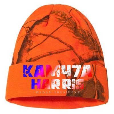 Madam President Kamala Harris Kam47a Kati Licensed 12" Camo Beanie