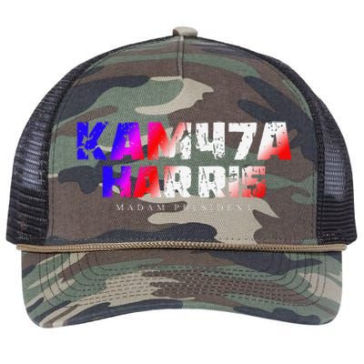 Madam President Kamala Harris Kam47a Retro Rope Trucker Hat Cap