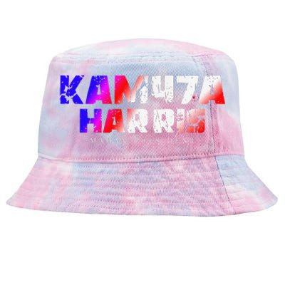 Madam President Kamala Harris Kam47a Tie-Dyed Bucket Hat