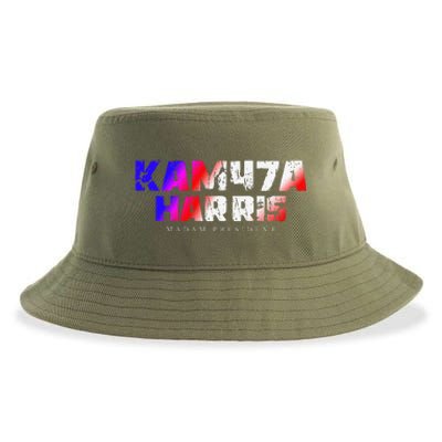 Madam President Kamala Harris Kam47a Sustainable Bucket Hat