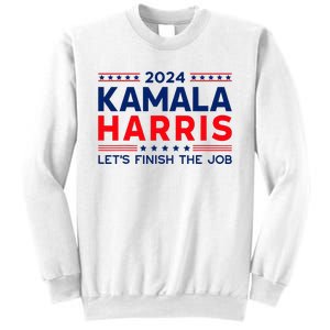 Madam President Kamala Harris LetS Finish The Job 2024 Sweatshirt