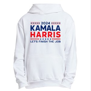 Madam President Kamala Harris LetS Finish The Job 2024 Urban Pullover Hoodie