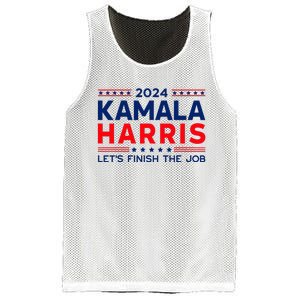 Madam President Kamala Harris LetS Finish The Job 2024 Mesh Reversible Basketball Jersey Tank