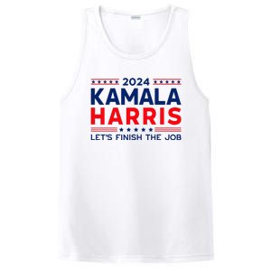 Madam President Kamala Harris LetS Finish The Job 2024 PosiCharge Competitor Tank