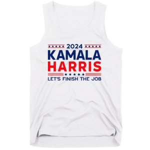 Madam President Kamala Harris LetS Finish The Job 2024 Tank Top