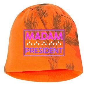 Madam President Kamala Harris 2024 Kati - Camo Knit Beanie