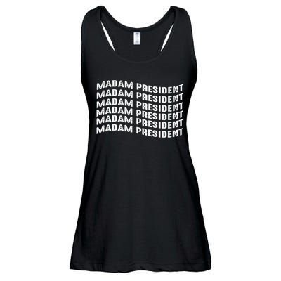 Madam President Kamala 2024 Ladies Essential Flowy Tank