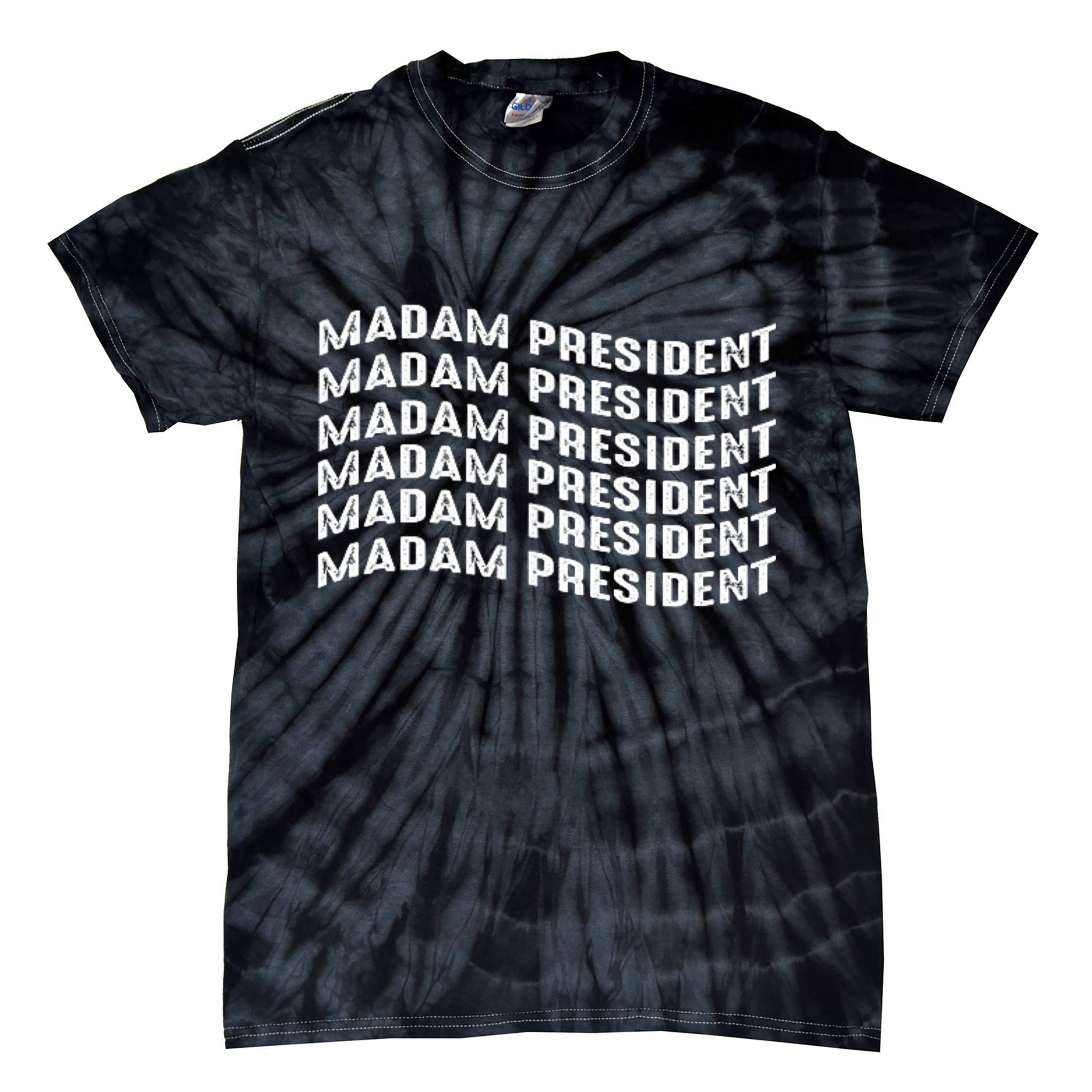 Madam President Kamala 2024 Tie-Dye T-Shirt