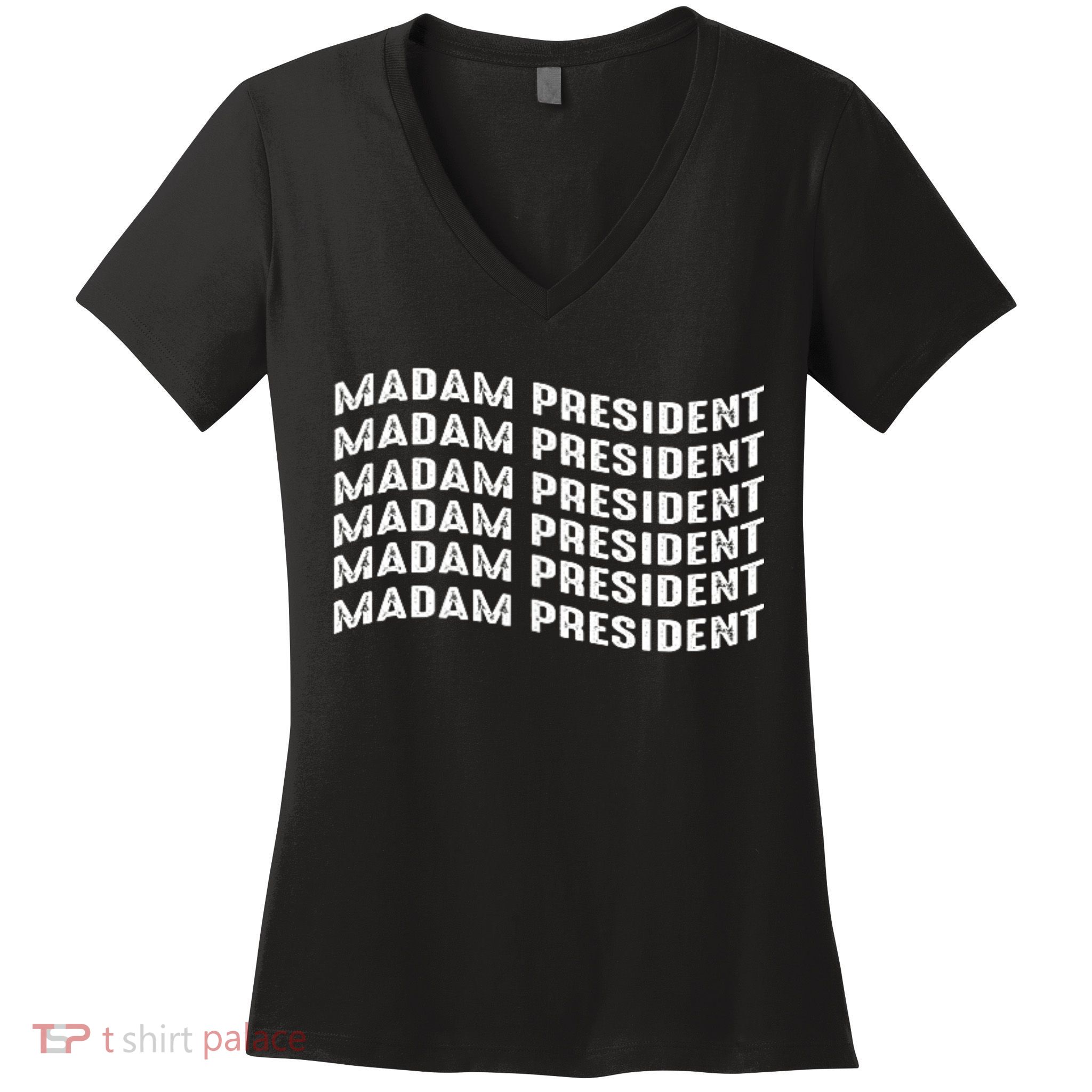 Madam President Kamala 2024 Women's V-Neck T-Shirt