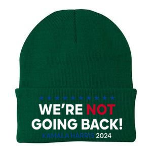 Madam President Kamala Harris WeRe Not Going Back 2024 Knit Cap Winter Beanie