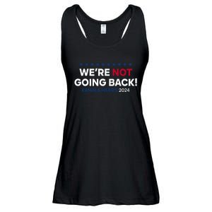 Madam President Kamala Harris WeRe Not Going Back 2024 Ladies Essential Flowy Tank