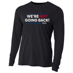 Madam President Kamala Harris WeRe Not Going Back 2024 Cooling Performance Long Sleeve Crew