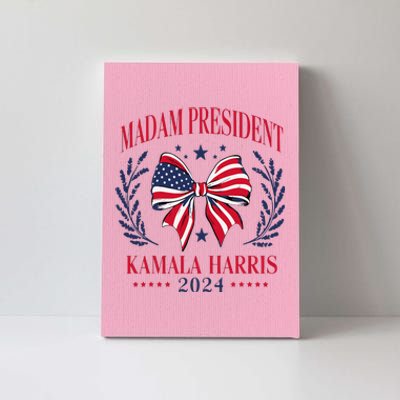 Madam President Kamala Harris 2024 Canvas