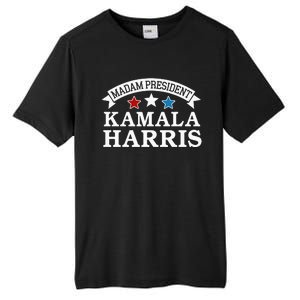 Madam President Kamala Harris Tall Fusion ChromaSoft Performance T-Shirt