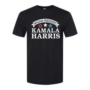 Madam President Kamala Harris Softstyle CVC T-Shirt