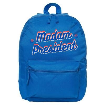 Madam President Kamala Harris 2024 Election Cool Gift 16 in Basic Backpack