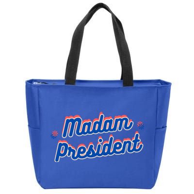 Madam President Kamala Harris 2024 Election Cool Gift Zip Tote Bag