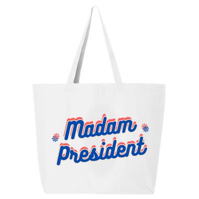 Madam President Kamala Harris 2024 Election Cool Gift 25L Jumbo Tote