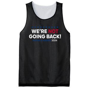 Madam President Kamala Harris Were Not Going Back 2024 Kamala Harris Mesh Reversible Basketball Jersey Tank