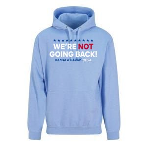 Madam President Kamala Harris Were Not Going Back 2024 Kamala Harris Unisex Surf Hoodie