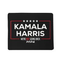 Madam President Kamala Harris Were Not Going Back 2024 Mousepad