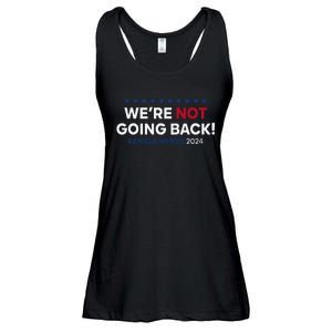 Madam President Kamala Harris WeRe Not Going Back 2024 Gift Ladies Essential Flowy Tank