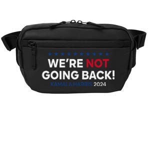 Madam President Kamala Harris WeRe Not Going Back 2024 Gift Crossbody Pack