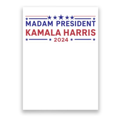 Madam President Kamala Harris 2024 Poster