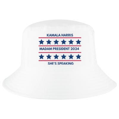 Madam President Kamala Harris 2024 Cool Comfort Performance Bucket Hat