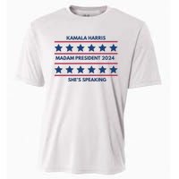 Madam President Kamala Harris 2024 Cooling Performance Crew T-Shirt