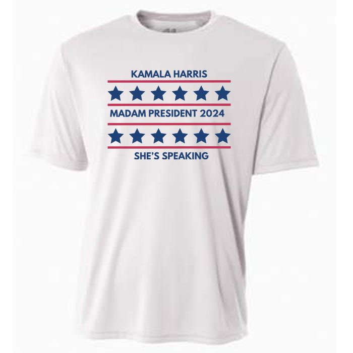 Madam President Kamala Harris 2024 Cooling Performance Crew T-Shirt