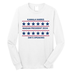 Madam President Kamala Harris 2024 Long Sleeve Shirt