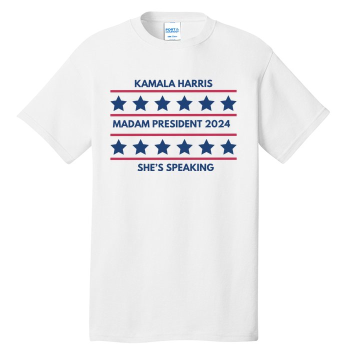 Madam President Kamala Harris 2024 Tall T-Shirt