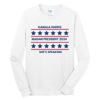 Madam President Kamala Harris 2024 Tall Long Sleeve T-Shirt